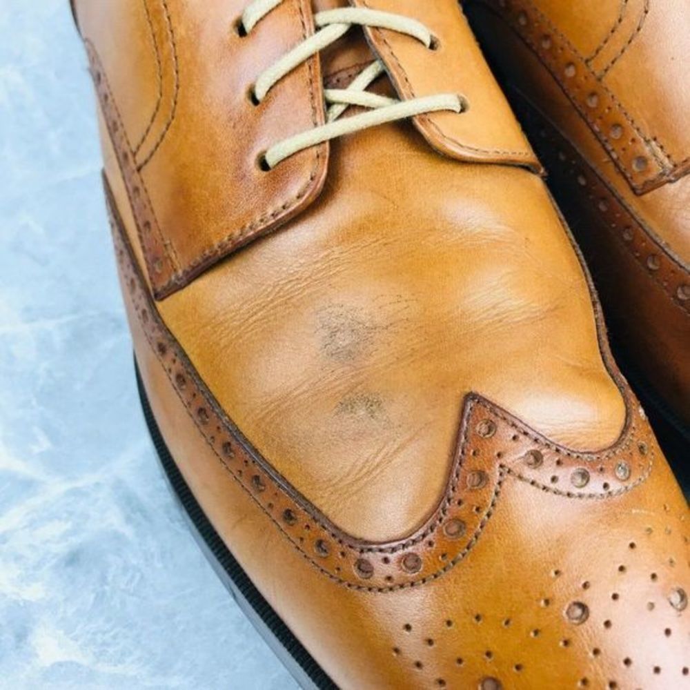 Cole Haan Jefferson Grand OS Mens Size 12 Shoes Leather Wingtip Shoes C23795 - Picture 3 of 11